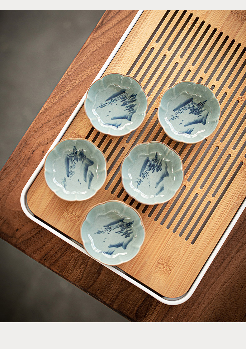 Ultimately responds to jingdezhen hand - made ceramic cups single sample tea cup large antique kung fu master cup single cup tea cup