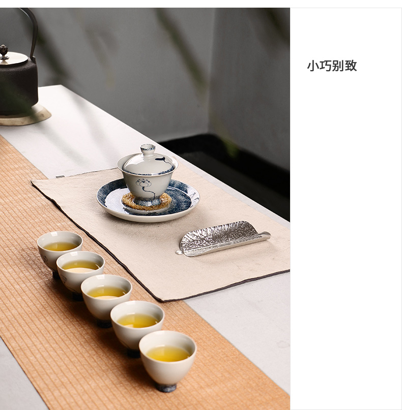 Ultimately responds to jingdezhen archaize pot bearing work plate tea tray ceramic supporting tea pot dry mercifully machine fittings of Japanese tea taking