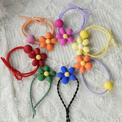 Акриловый ластик на солнечной энергии ручной работы, резинка для волос, аксессуар, большие бусины, «сделай сам»