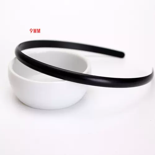 Ободок ручной работы, пластиковые шпильки для волос, аксессуар для волос, DIY, 1см, заготовка