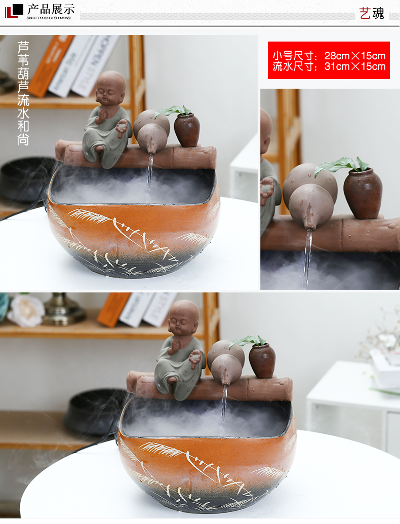 Package mail jingdezhen ceramic aquarium goldfish turtle cylinder water aquarium goldfish bowl creative small sitting room adornment