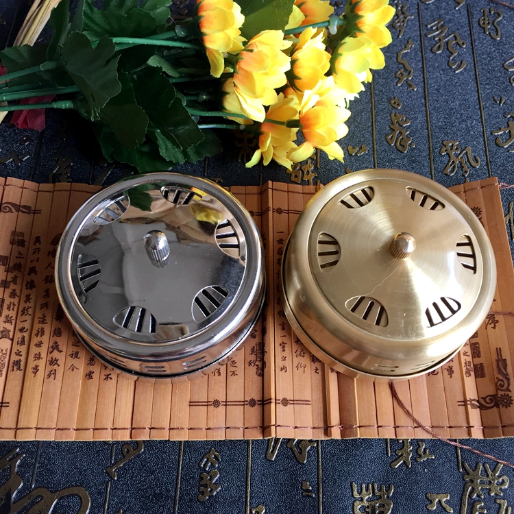 Pure copper all stainless steel moxibustion box with body moxibustion moxibustion Warm moxibustion box moxibustion instrument utensils