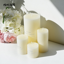 A few early big candles smokeless and tasteless modern classic candles birthday candles hotel wedding decoration Candlestick ornaments