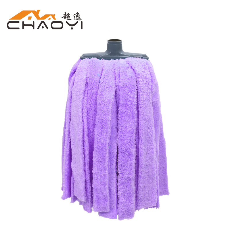 Shulang microfiber screw water 14CM square tow head water tossing mop cloth absorbent pier cloth replacement mop head replacement