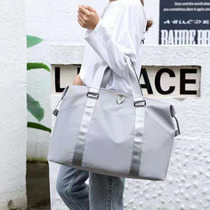 Luggage bag female portable large capacity light waterproof travel bag shoulder travel bag leisure travel storage bag