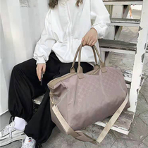 New short-distance travel bag womens portable large-capacity waterproof duffel bag shoulder oblique travel travel travel bag men