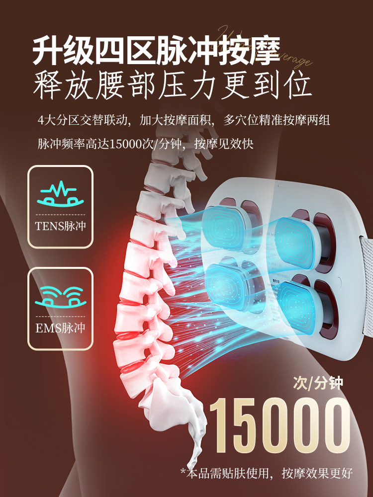 Birthday Gifts for Girls, New Year's Gifts, Valentine's Day Gifts for Wives, Girlfriends, and Friends, Practical High-End Waist Massage Devices