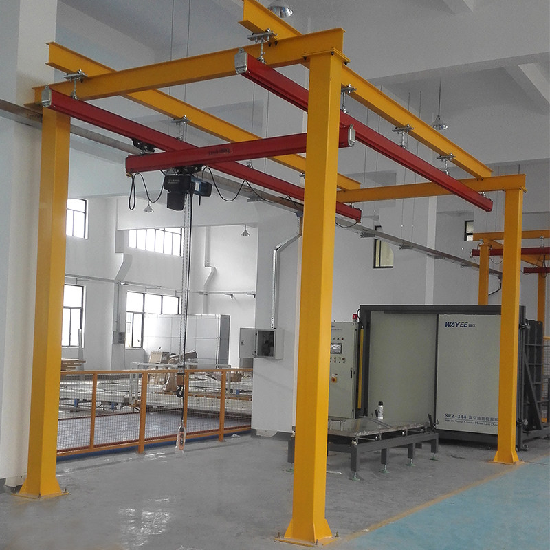 KBK Flexible Rail Ring Chain Electric Crane KBK Light Rail Suspension Cranes and Accessories Assembly Line Tracks