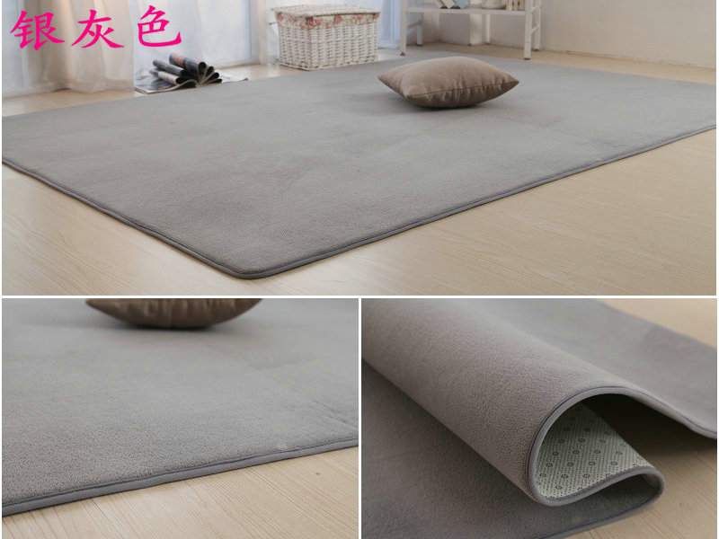 Bàn cà phê thảm dày san hô fleece phòng khách phòng ngủ đầy đủ tatami hộ gia đình hiện đại bột có thể được thiết lập cạnh giường ngủ mat