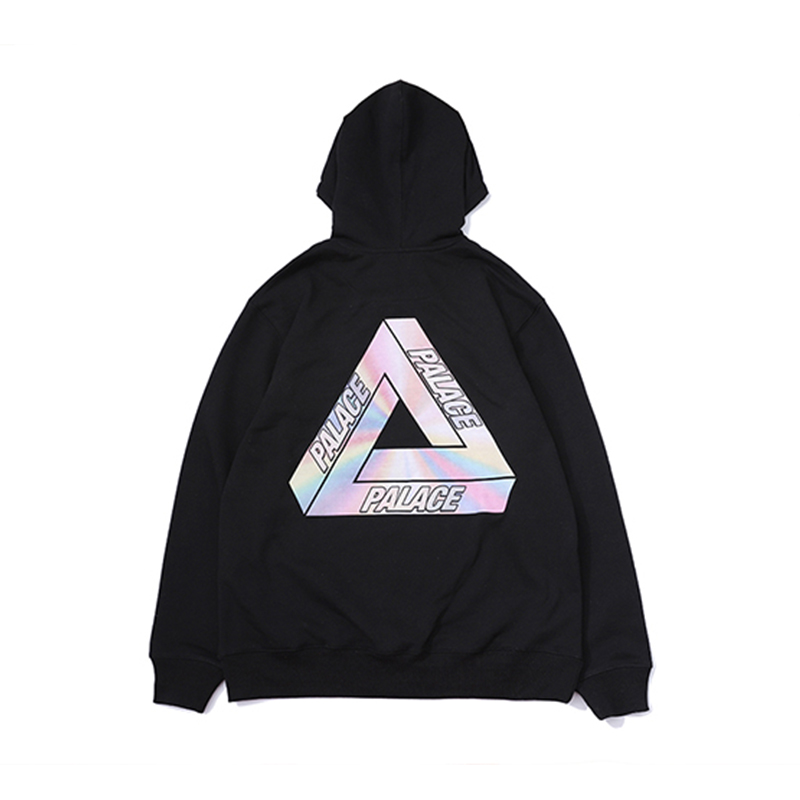 Châu Âu và Hoa Kỳ Hoa Kỳ giải trí PALACE cuộc sống vòng cổ áo hoodie lỏng phía sau đĩa áo len nam và nữ cùng một đoạn áo hoodie đẹp
