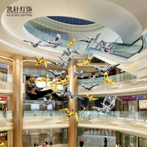 Resin craft bird Creative art ceiling charm project soft air pendant pendant shed roof ornaments