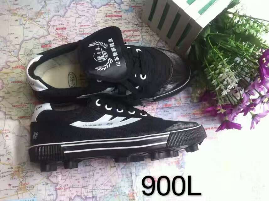Authentic Shandong Lutai A B giày bóng đá đào tạo toàn diện trẻ em người lớn giày thể thao bị hỏng giày gai giày thể thao chính hãng