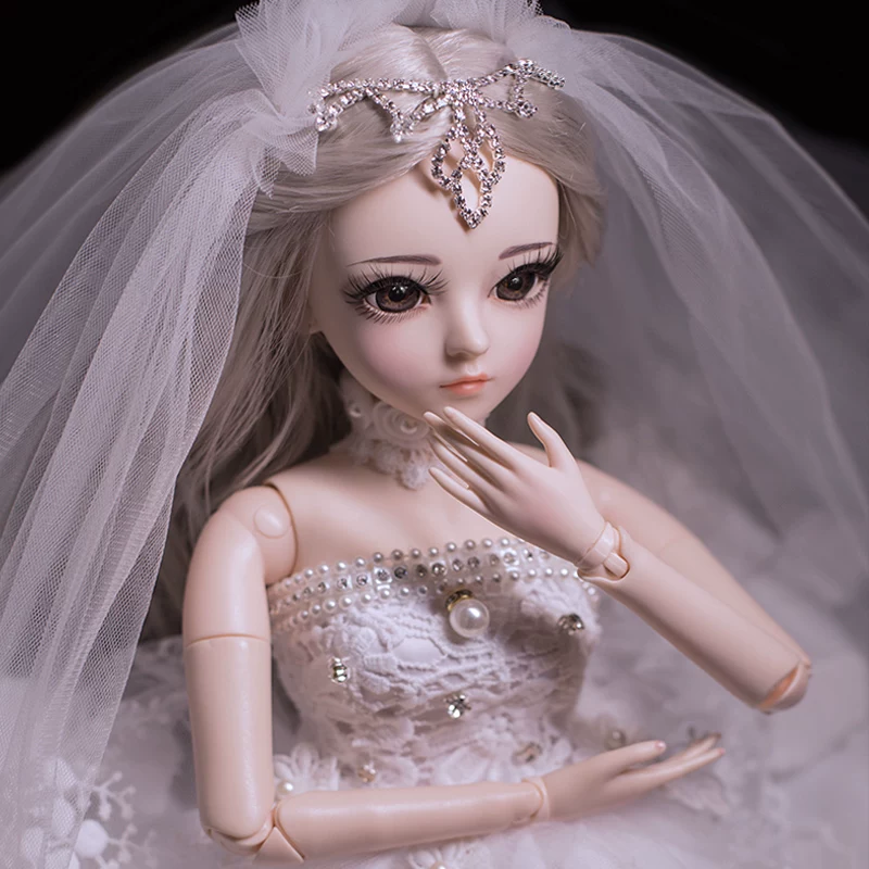 Кукла Doris Kitty, кукла-игрушка, кукла-девочка, имитационная подлинная BJD, нарядная принцесса 60 см