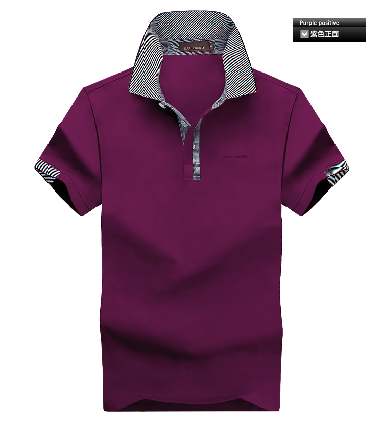 Mùa hè mới cho nam áo sơ mi POLO cotton ngắn tay áo sơ mi POLO rộng kích thước lớn áo thun nam áo thun nam áo polo ralph lauren