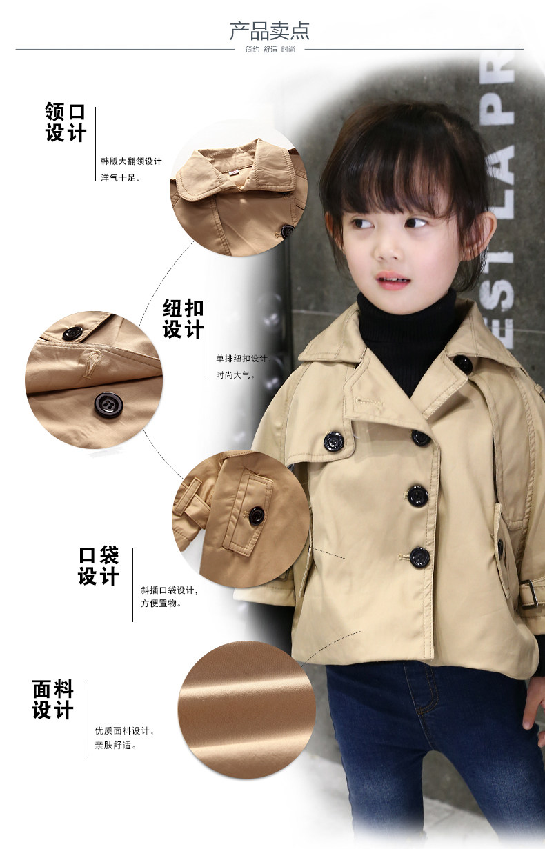 Manteau pour fille - Ref 2162853 Image 13