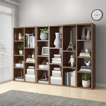 Bookcase bookshelf integrated simple modern family home floor combination bookcase storage rack living room storage rack