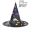 Halloween Wizard Hat Bar Cung cấp Đạo cụ Giả trang Màu Vàng Wizard Hat Witch Hat Magician Hat Point Cap - Sản phẩm Đảng / Magic / Hiệu suất