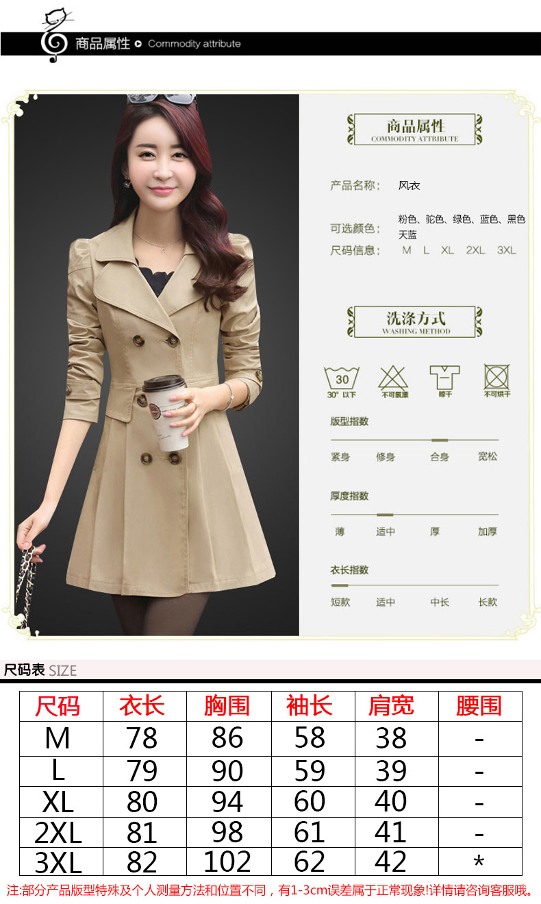 Trench pour femme BEAUTE - Ref 3225943 Image 8