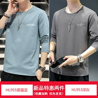 HL955 дымчато-синий + HL953 темно-серый