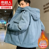 Трендовый пуховик, толстовка с капюшоном для отдыха, удерживающая тепло зимняя куртка, коллекция 2022