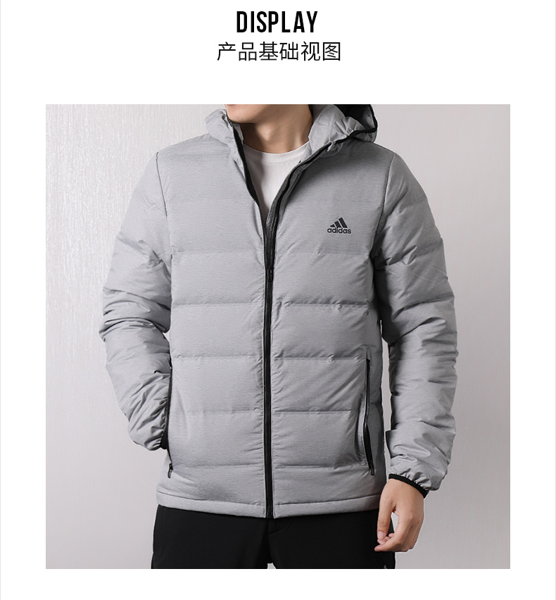Adidas adidas down jacket nam 2018 mùa đông mới dài thể thao cotton giản dị phù hợp với CY8624 —