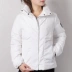 Adidas  down jacket nữ 2018 mùa đông mới cotton thể thao áo khoác cotton giản dị áo khoác DU2353 Quần áo độn bông thể thao