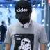 Mũ Adidas nam và nữ mũ mũ đôi mô hình du lịch ngoài trời mũ thể thao mũ đen mũ bóng chày - Mũ thể thao