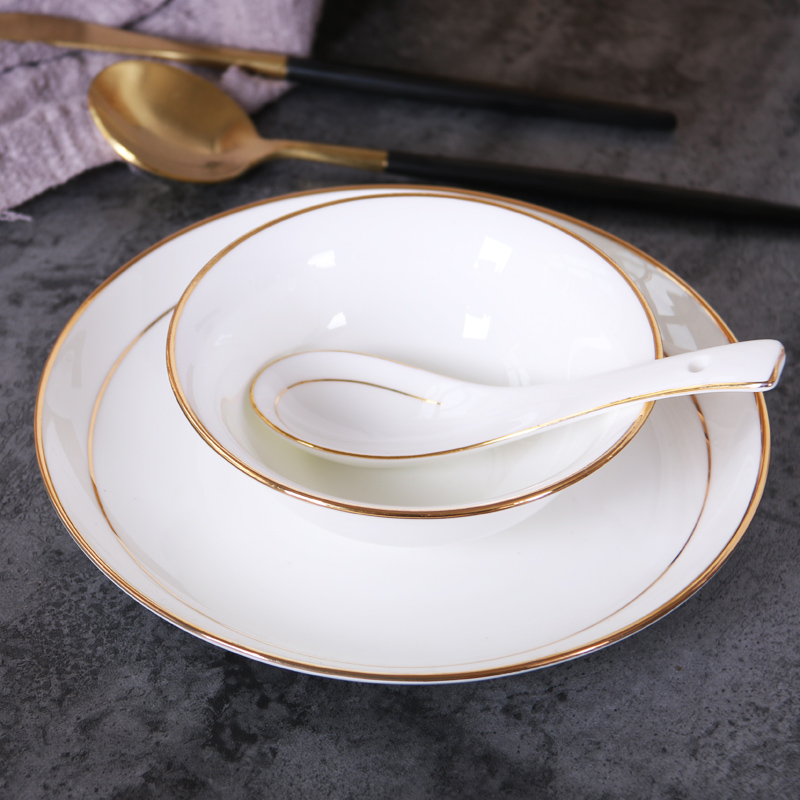 Jingdezhen creative up phnom penh ipads porcelain spoon, spoon dinner spoon, spoon, ceramic household long handle ladle small spoon, run out