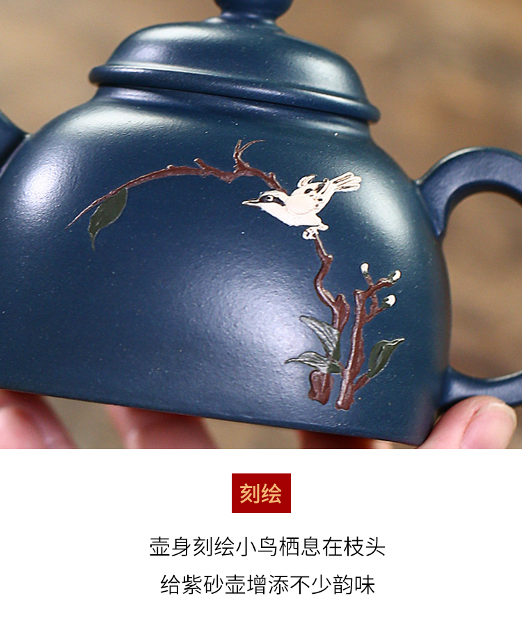 Leopard lam, mingyuan tea pot of yixing it pure manual dahongpao kung fu tea authentic beauty suit the teapot