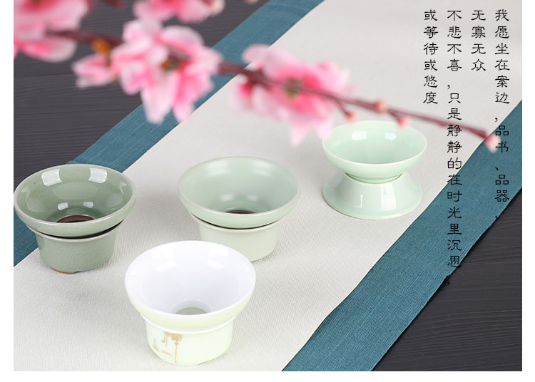 ) tea tea every ceramic tea set accessories tea filter creative purple sand tea cups network isolation