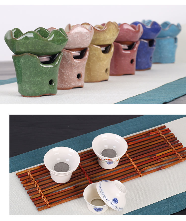 ) tea tea every ceramic tea set accessories tea filter creative purple sand tea cups network isolation