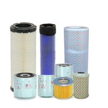 Suitable for Takeuchi 60 excavator Kubota engine air filter oil diesel filter filter hydraulic return filter