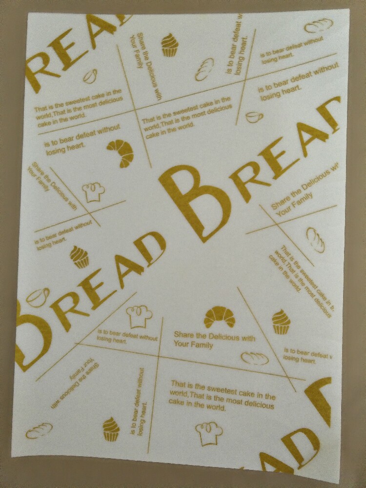 1000 sheets of 25*35 baking pad paper packaging tray oil-proof pad paper cake room bakery oil paper dinner plate paper