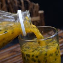 Regular passion fruit puree 950ml Guangxi fresh passion fruit sauce frozen juice pulp milk tea drink Western food