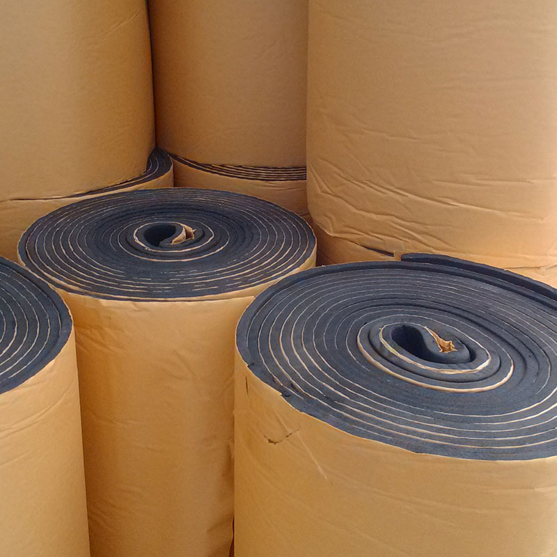 3mm 3mm 5mm 7mm 10mm 10mm car soundproof cotton rubber-plastic insulated cotton sound-proof cotton wrap water pipe cotton insulation board