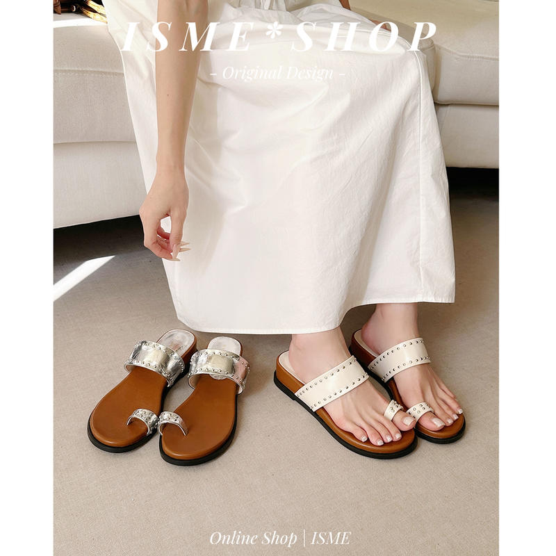French-Style Women's Wedge Sandals with Rivets, Open-Toe Summer Slippers, Slip-On Lazy Sandals for Women, Suitable for Spring and Autumn, to Pair with Dresses French-Style Women's Wedge Sandals with Rivets, Open-Toe Summer Slippers, Slip-On Lazy Sandals for Women, Suitable for Spring and Autumn, to Pair with Dresses