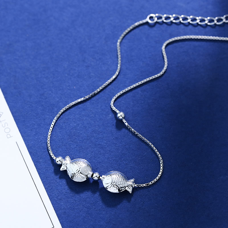 Chaine de cheville Femme MESSIAH    en Argenterie - Ref 3101568 Image 4