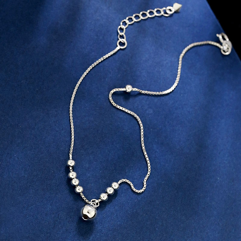 Bracelet de cheville Femme MESSIAH    en Argenterie - Ref 3103672 Image 3