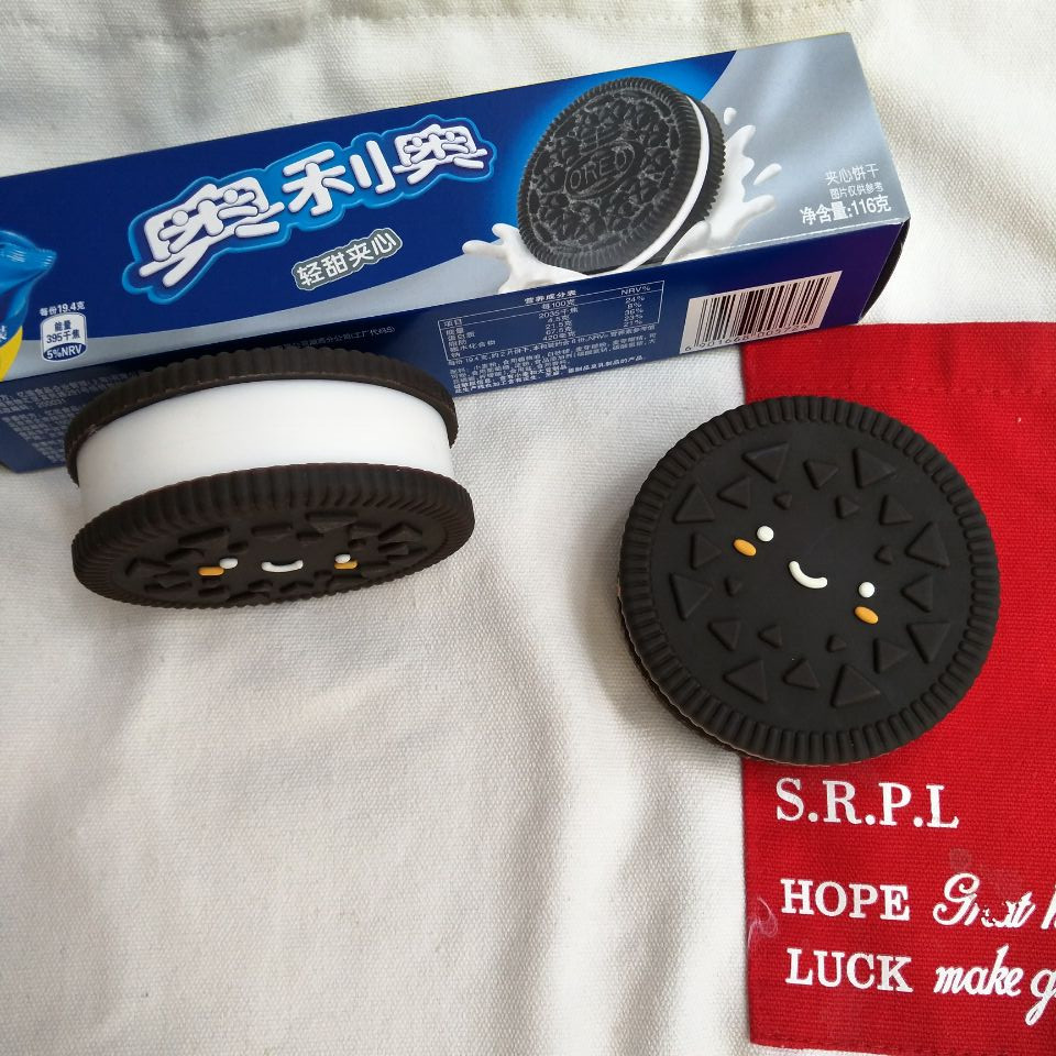Cookie có thể Aiaoliao sáng tạo sô cô la bánh sandwich sạc kho báu Andrews của Apple điện thoại điện thoại di động miễn phí vận chuyển - Ngân hàng điện thoại di động sạc dự phòng mi
