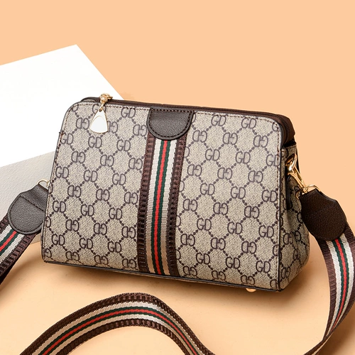 曼柔 Модная вместительная и большая сумка через плечо, универсальная брендовая сумка на одно плечо, 2020