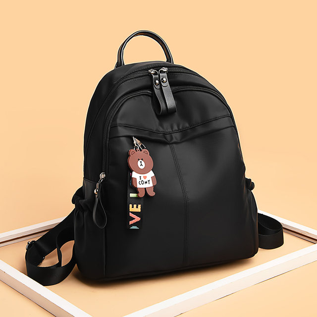 ຖົງຜ້າ Oxford backpack ສໍາລັບແມ່ຍິງ 2024 new trendy ladies Korean version fashion versatile small bag canvas travel backpack