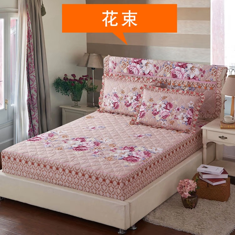 Được trang bị in bông 100% cotton mảnh duy nhất của giường bông dày Li 1,5 1.8m 1,2m Giường tay kẹp - Trang bị Covers