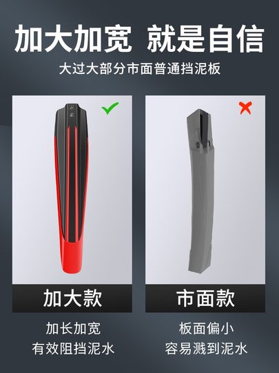 适用喜德盛黑客380配件山地自行车挡泥板黑客350前后泥瓦挡水配件