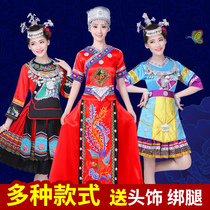 2018 new Miao ethnic costumes to serve as adult female Miao ethnic group costumes to suit Yao ethnic minority costumes