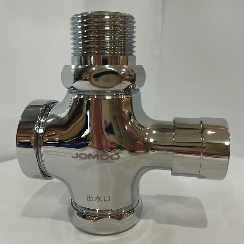 Nine Huang All Copper is a large hand press delay flush valve in a pit of one inch flow flush valve 8206-003