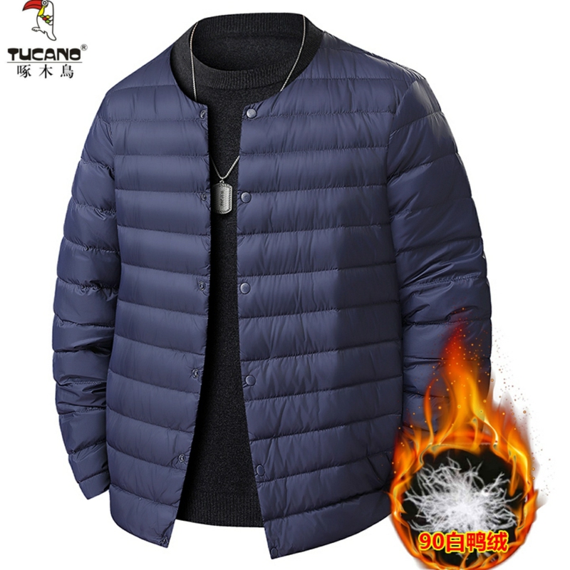 Woodpecker Lightweight down Jacket for Men, Fashionable Casual Oversized Couple's Autumn and Winter down Coat Woodpecker Lightweight down Jacket for Men, Fashionable Casual Oversized Couple's Autumn and Winter down Coat