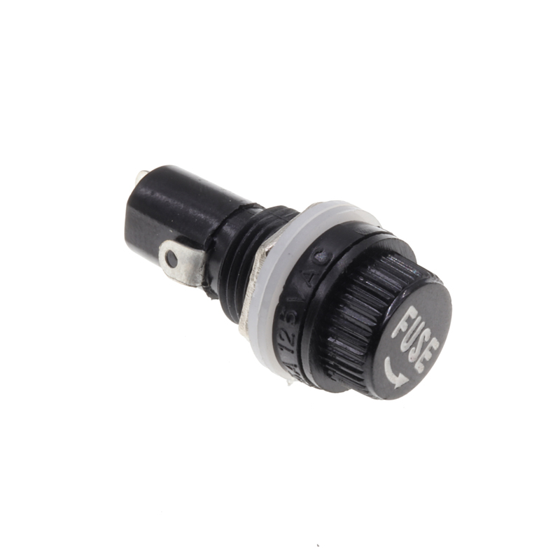 Black FUSE Insurance Pipe Fiber 5*20mm Fuse seat Fuse resistant to high temperature