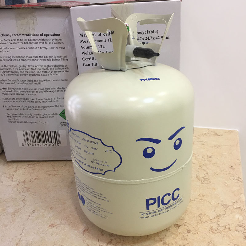 Helium tank pump wedding room decoration wedding helium pump helium balloon cartoon floating in Zhangzhou area