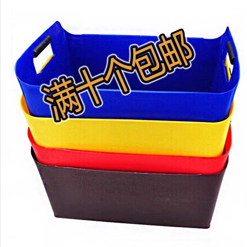 Special thickened beer barrel beer basket beer box beer box ice bucket bar night square ice bucket storage basket