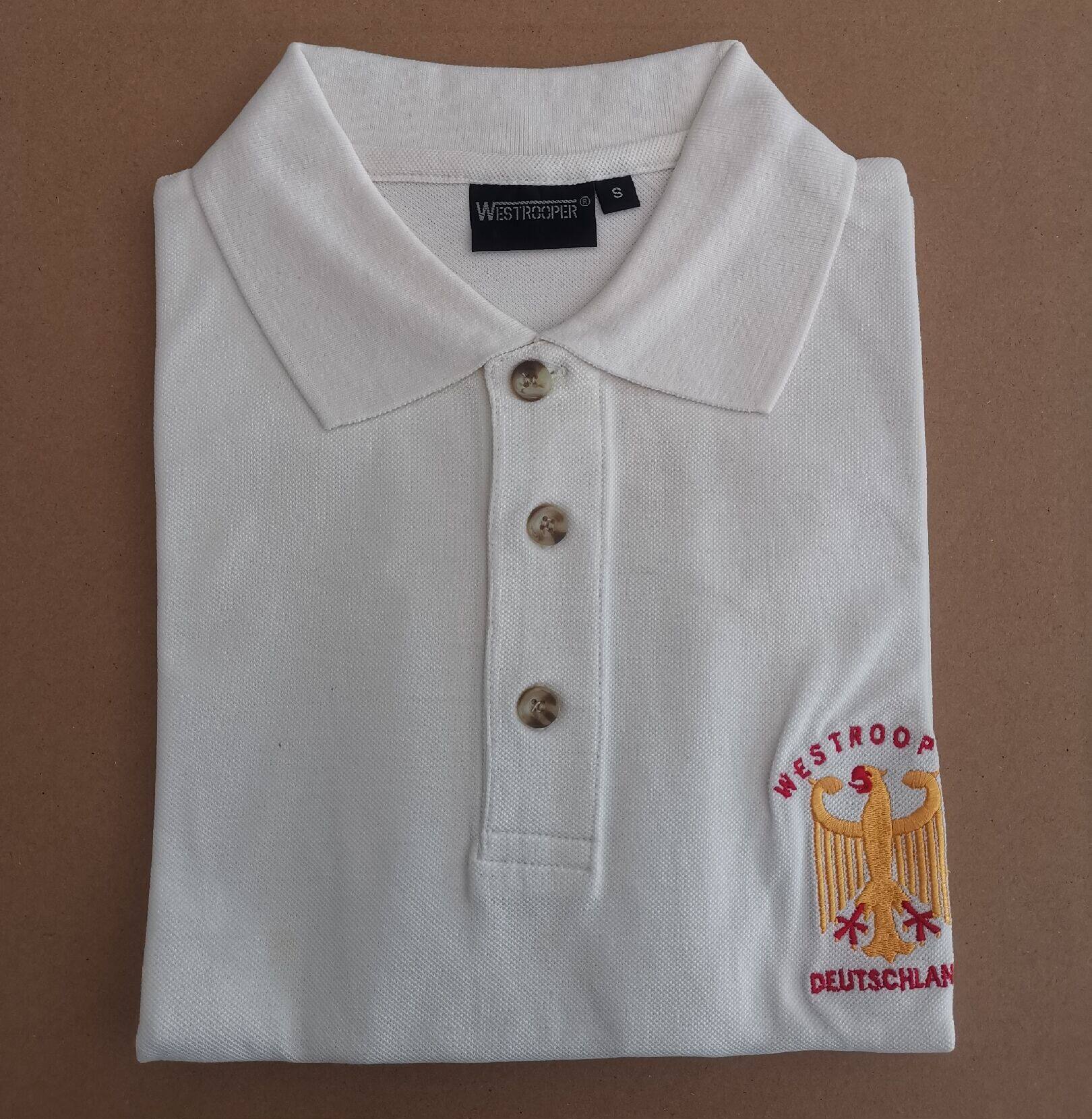 westrooper all-cotton men's short sleeve polo shirt beige eagle Peugen 39 current special price 15 9 yuan-Taobao